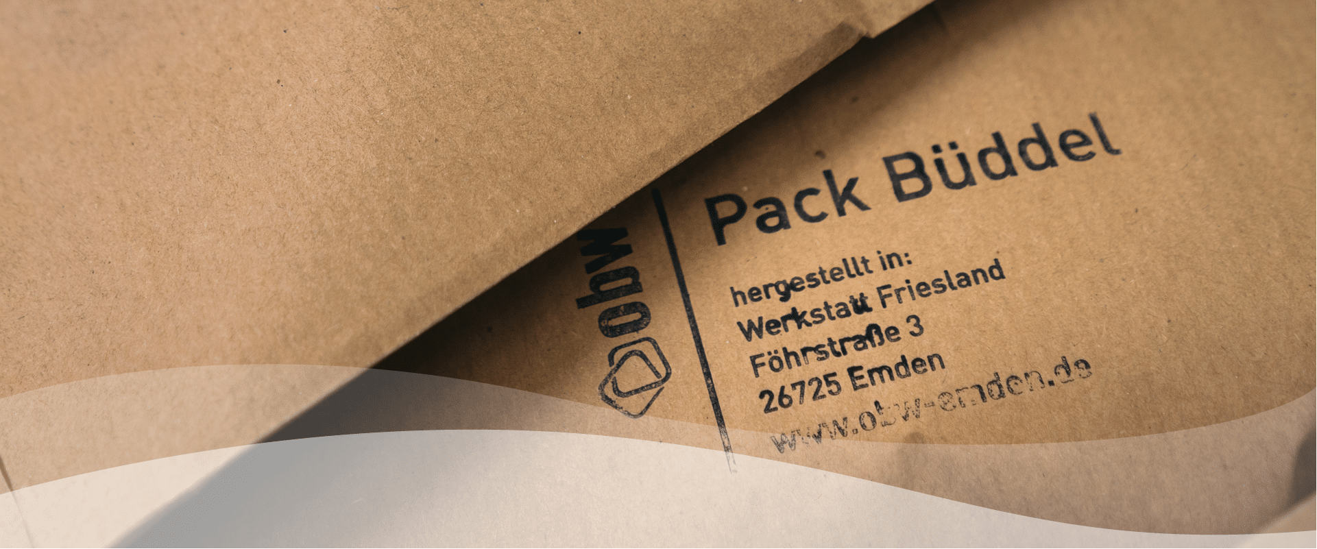 obw-Logo auf Pack Büddel